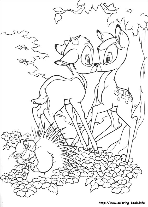 Bambi 2 coloring picture